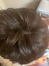佰丝堂妈妈假发女短发中老年假发时尚透气自然逼真女短发真发发套 全手织 【深棕精品】 短发 可调节 实拍图