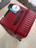 爱可乐（Echolac）超大容量拉杆箱时尚方形旅行箱TSA密码锁箱行李箱PC183K红色28吋 实拍图