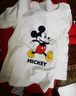 迪士尼（Disney）童装男童套装潮酷米奇外套套装3件套 大红 90cm 实拍图