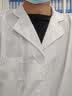 烈焰战队医生用白大褂 男女夏季薄款短袖医院工作服护士服 学生化学实验服 半袖涤棉白大褂 170（建议125-140斤） 实拍图
