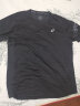 亚瑟士ASICS运动T恤男子跑步短袖透气舒适运动上衣 2011C836-001 黑色 L 晒单实拍图