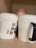 TENGTOO创意亲子杯一家三口四口杯子家用喝水家庭水杯专人陶瓷早餐杯 妈妈的（不含勺盖） 实拍图