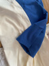 果壳（Gukoo）睡衣女夏季圆领卡通睡裙短袖插肩袖可外穿 mikko蓝白睡裙 L  晒单实拍图