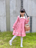 安妮优儿（Anneyol）女童连衣裙秋季2025新款秋装小女孩秋冬裙子儿童洋气女童装公主裙 粉色 130 实拍图