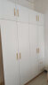 森普顿实木衣柜卧室平开门衣柜组合现代简易简约板式家用柜子收纳衣橱 四门衣柜+顶柜(160*50*220cm) E0级生态板 晒单实拍图