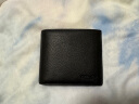 蔻驰（COACH）奢侈品男士黑色皮质短款钱包钱夹F74991 BLK【品牌直供】 晒单实拍图