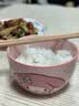 满朝佳三丽鸥碗陶瓷餐具吃米饭碗家用汤面碗可爱卡通单个大碗高颜值餐具 4.5英寸米饭碗【美乐蒂】 实拍图