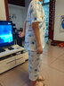 红豆儿童睡衣纯棉夏季薄款空调服男女童短袖套装中大童家居服3321 165 实拍图
