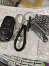 天震爵 福特福睿斯钥匙套皮2017款折叠钥匙扣17款福睿斯汽车钥匙包 福特03款黑线 实拍图