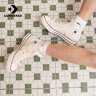 匡威（Converse）官方 1970S男女经典高帮帆布鞋米白色162053C 162053C/米白色 37.5 实拍图