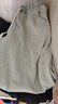 百鹊亭（BAIQUETING）美式黄泥牛仔裤男生春夏季宽松直筒休闲裤百搭浅色水洗阔腿长裤 黄泥色 M码 实拍图