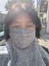 上海故事100%桑蚕丝防晒面纱女春夏防晒真丝口罩薄款透气遮阳护颈丝巾 实拍图