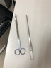 森悠（SARYOR）不锈钢水草剪刀加长草缸波浪剪鱼缸造景修剪工具镊子套装种植夹子 25cm弯剪 实拍图