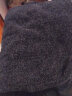 南极人毛衣男圆领秋冬季男士雪尼尔毛线衣加绒加厚韩版潮流套头低领针织衫纯色个性打底衫百搭男装 上衣服 889深灰常规 3XL 实拍图