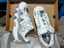 SKECHERS斯凯奇怪兽甜心熊猫鞋休闲运动鞋时尚老爹鞋女 99999693/WGY 白色/灰色 37 实拍图