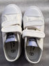 回力童鞋2024春季新款男女童四季可穿单鞋学生舒适棉麻布鞋儿童帆布鞋 白色（魔术贴） 28码 鞋内长约18.5cm 实拍图