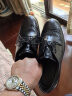 爱步（ECCO）正装男鞋 商务皮鞋男雕花布洛克德比鞋 里斯系列622164 黑色40 晒单实拍图