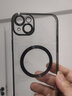 卡莱澳【不易发黄】苹果14Plus手机壳iphone14Plus/Max电镀磁吸保护套带镜头膜全包超薄防摔壳 黑色 实拍图