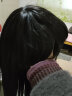 恒发假发女自然全头套长发长直发中长发逼真时尚女士真发齐刘海式 自然黑+发网发卡 长发 实拍图