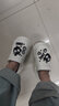 百慕倾臣 8cm厚底洞洞鞋女增高夏季外穿DIY新款护士沙滩防滑松糕包头凉鞋 白色【煤球】 40-41 正码（内长250MM） 实拍图
