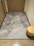 羊贵妃（YANGGUIFEI）入户地垫客厅门垫简约现代门口地垫家用定制脚垫进户门轻奢垫子 流风 140cm*200cm 实拍图
