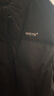鸭鸭（YAYA）羽绒服男女同款冬季情侣装灯芯绒立领休闲百搭撞色鸭绒外套 黑色 3XL (建议185-205斤) 实拍图