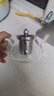 金镶玉 玻璃茶壶 泡茶壶高硼硅加厚耐高温耐茶壶热玻璃茶壶泡茶器沏茶壶 如意壶500ml 实拍图
