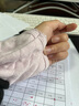 宜而爽 保暖内衣套装女士三层棉加厚全棉圆领透气防寒新疆纯棉秋衣秋裤 浅紫 M 160 实拍图