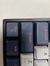 RK68Plus TTC月白轴三模蓝牙无线2.4G有线机械键盘电脑游戏笔记本办公家用PBT键帽可拆上盖68键RGB光蓝莓键帽 实拍图