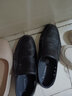 蜘蛛王（SPIDER KING）男鞋皮凉鞋牛皮夏季镂空透气男士商务休闲皮鞋 48237 黑色 37  实拍图