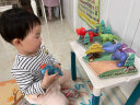蛋宝乐（DanBaoLe）儿童声光玩具磁性拼装恐龙仿真恐龙模型儿童生日六一儿童节礼物61 恐龙萌拼乐4合1礼盒套装 晒单实拍图