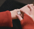 天梭（TISSOT）【同价618】乐爱小可爱女表精致百搭石英手表瑞士腕表 送女友 银盘白皮带T058.109.36.031.00 实拍图