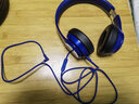 魔律适用于魔音beats Studio3录音师耳机线 solo3 音频线带唛线替换配件 蓝色 实拍图