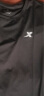 特步运动短袖T恤男夏季速干男装冰丝上衣 0325黑色 XL  晒单实拍图
