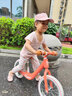 KinderKraftkk平衡车儿童滑步车无脚踏自行车宝宝小孩婴幼儿滑行车1-3岁 玫瑰红充气款-欧洲同步 实拍图