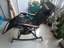 亿趣达阳台休闲椅躺椅户外可折叠摇椅家用大人夏季休闲办公室躺坐摇摇椅 加粗升级摇椅】合金扣+腰靠+绷 实拍图