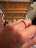 Fanci范琦 无限爱情侣戒指一对可调节银饰对戒求婚表白520礼物 晒单实拍图