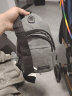 川代 胸包男士背包尼龙帆布胸包运动旅游单肩胸包 508升级USB款  灰色 实拍图