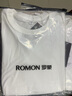 罗蒙（ROMON）两件装男士纯棉短袖t恤夏季圆领透气体恤衫男T纯色打底衫男装上衣 【白色+白色】 M /170(推荐体重90-120斤） 实拍图