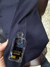 海派浩宇 西服套装男士商务休闲新郎结婚礼服修身西装职业装正装伴郎外套 1691黑色 2XL (180) 实拍图
