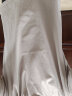 NASA GISS重磅260g纯棉短袖t恤男纯色圆领厚实不透纯白打底衫男女体恤上衣 浅咖色 XL体重150-170斤 实拍图