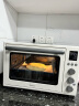 美的（Midea）40L大容量家用多功能烘焙电烤箱 四面搪瓷/热风循环/独立控温/旋转烤叉/空气炸烤箱一体 PT4012W 实拍图
