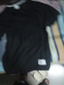短袖T恤套装男华夫格短袖短裤男女情侣套装青少年运动服男士套装夏季休闲帅气薄款夏天男生学生版一套衣服 TZ9051黑色套装 37 L 100斤-120斤 实拍图