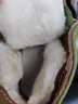 35153515强人羊毛靴保暖男鞋冬季羊毛防寒靴翻毛皮鞋老式大头鞋劳保鞋 绿大头 40 实拍图