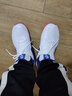 李宁（LI-NING）【雷霆LITE】羽毛球鞋男款耐磨舒适训练鞋AYTS020-4白/蓝色43/9.5 实拍图