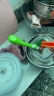 COOKSS婴儿勺子宝宝元宝勺辅食勺316不锈钢儿童训练吃饭汤勺餐具绿单支 实拍图