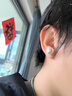 KRISTEN JUDI珍珠耳环女银针长款耳钉新款气质轻奢高级感耳饰圆脸饰品耳坠女友 珍珠耳环一对-礼盒包装实用礼物 实拍图