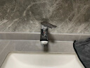 九牧（JOMOO）面盆水龙头硅黄铜卫生间洗手洗脸盆冷热健康卫浴32150-556/1B-Z 实拍图