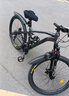 兰令软尾山地自行车成年人变速碟刹越野骑行男女学生双减震单车 魅影灰【前后培林花鼓+软尾双减震+内走线】 26英寸(160-178cm身高) 24速 实拍图
