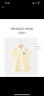麦拉贝拉（MOLO BALO）婴儿连体衣服短袖纯棉夏季连身衣薄款爬爬衣服夏装哈衣超萌 黄色 80 晒单实拍图